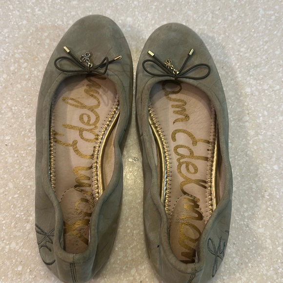 Sam Edelman Ballet Slippers 6.5 Moss Green - Picture 2 of 8